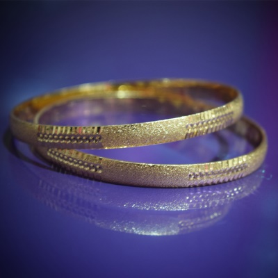 SG Gold Plated Bangle  For Ladies