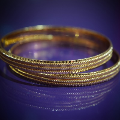 SG Gold Plated Bangle For Women